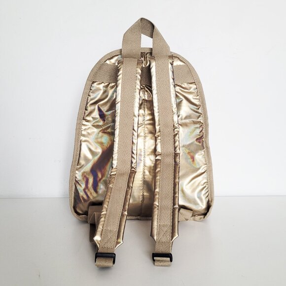 LeSportSac Gold Backpack with Adjustable Strap - VGUC - Picture 4 of 10